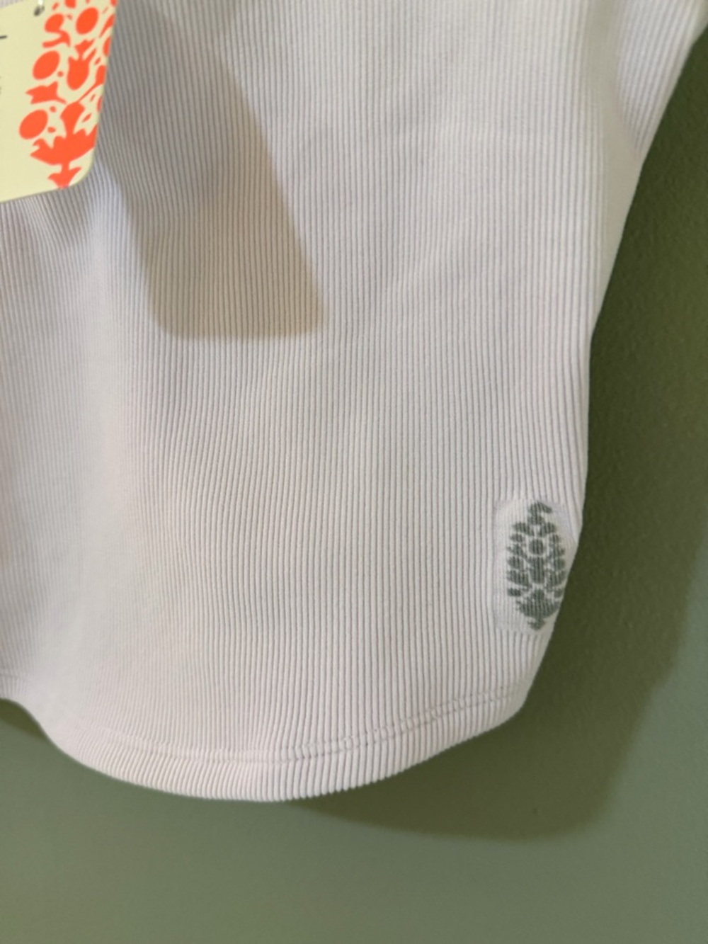 NWT Free People All Clear Cami and features a textured, ribbed material XL - Picture 2 of 5
